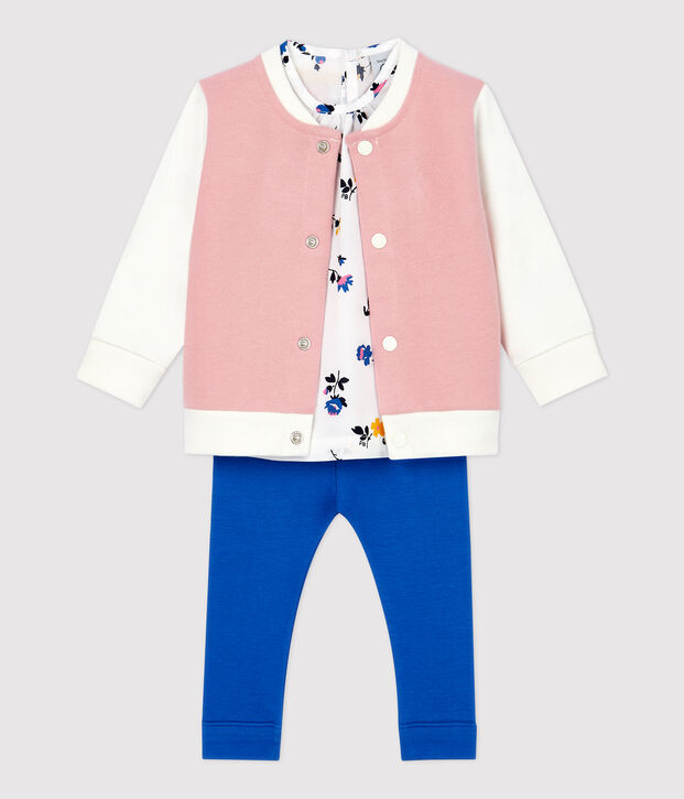 Ensemble trois pi&egrave;ces b&eacute;b&eacute;. multicouleur
